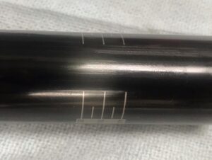 Scored rockshox damper body
